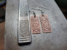 Load image into Gallery viewer, Marple Spoon Textured Earrings