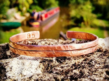 Load image into Gallery viewer, The Cherwell Copper Bracelet (Narrow) - by Bike & Boat