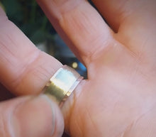 Load and play video in Gallery viewer, Copper and Brass Spinner Ring