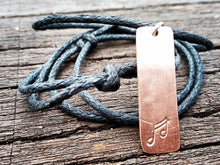 Load image into Gallery viewer, Musical Note Copper Pendant - by Bike & Boat