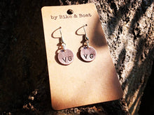 Load image into Gallery viewer, VG VEGAN Copper Earrings - by Bike & Boat
