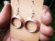 Load image into Gallery viewer, Half Penny Earrings