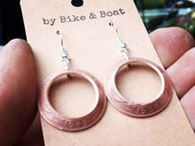 Load image into Gallery viewer, Half Penny Earrings