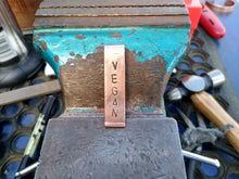 Load image into Gallery viewer, Copper VEGAN Pendant - by Bike &amp; Boat
