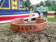 Load image into Gallery viewer, Personalized Copper Bracelet - by Bike & Boat