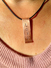 Load image into Gallery viewer, Love Copper Pendant - by Bike & Boat