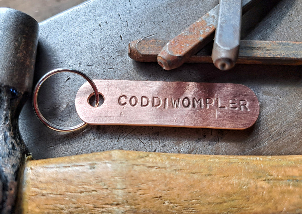 CODDIWOMPLER Copper Keyring