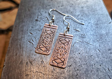 Load image into Gallery viewer, Marple Spoon Textured Earrings
