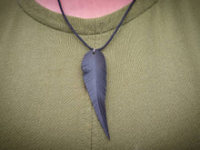 Load image into Gallery viewer, Feather Bicycle Inner Tube Pendant
