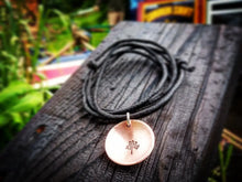 Load image into Gallery viewer, Dished Tree Copper Pendant
